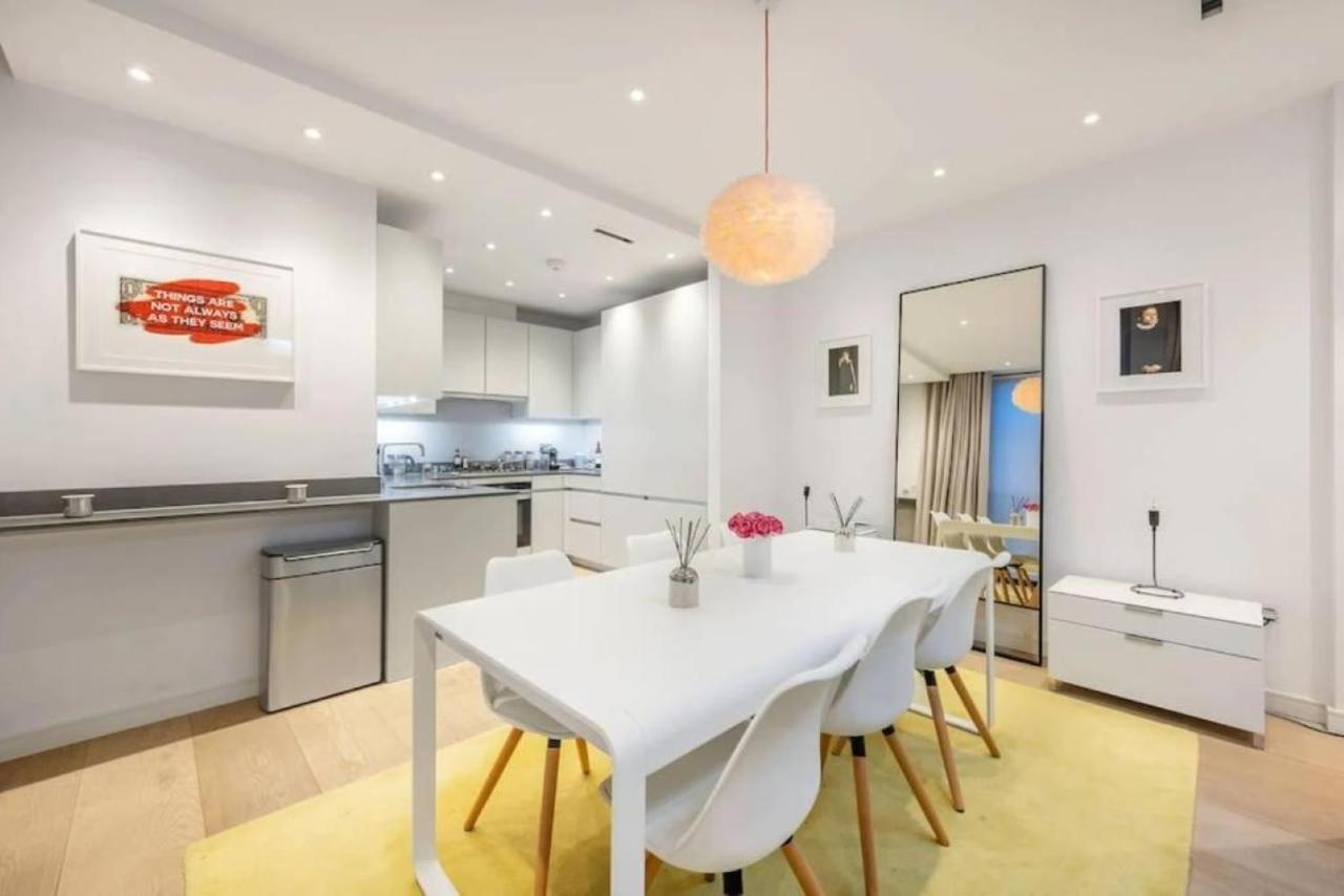 Posh 3 Bedroom Flat With Terrace And Indoor Fireplace In Mayfair, Near Hyde Park Londres Exterior foto