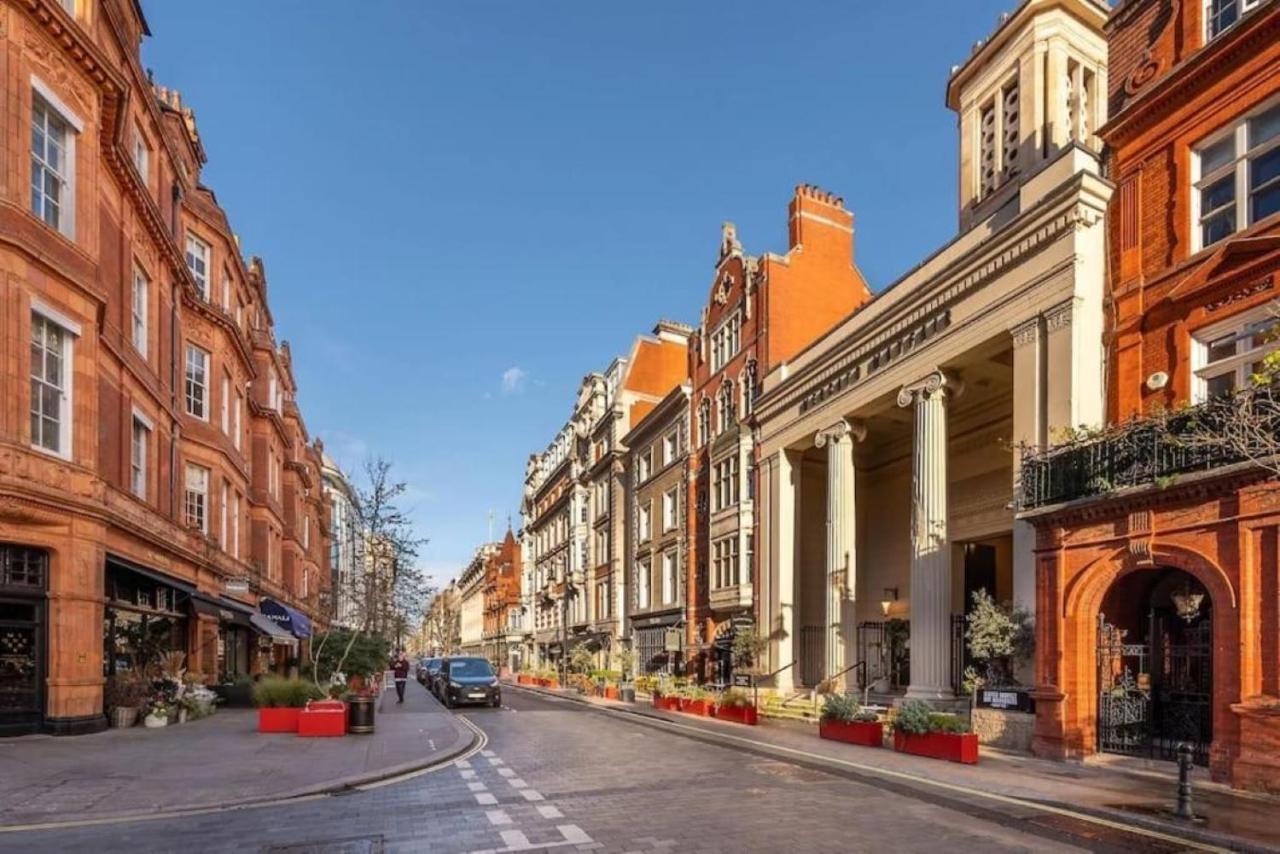 Posh 3 Bedroom Flat With Terrace And Indoor Fireplace In Mayfair, Near Hyde Park Londres Exterior foto